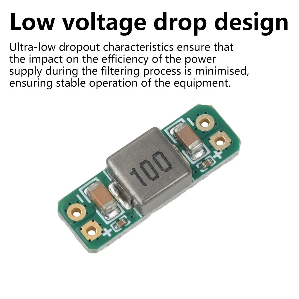 Filtre LC 3A 5-30V pour Drone FPV - Protection Polarité Inversée