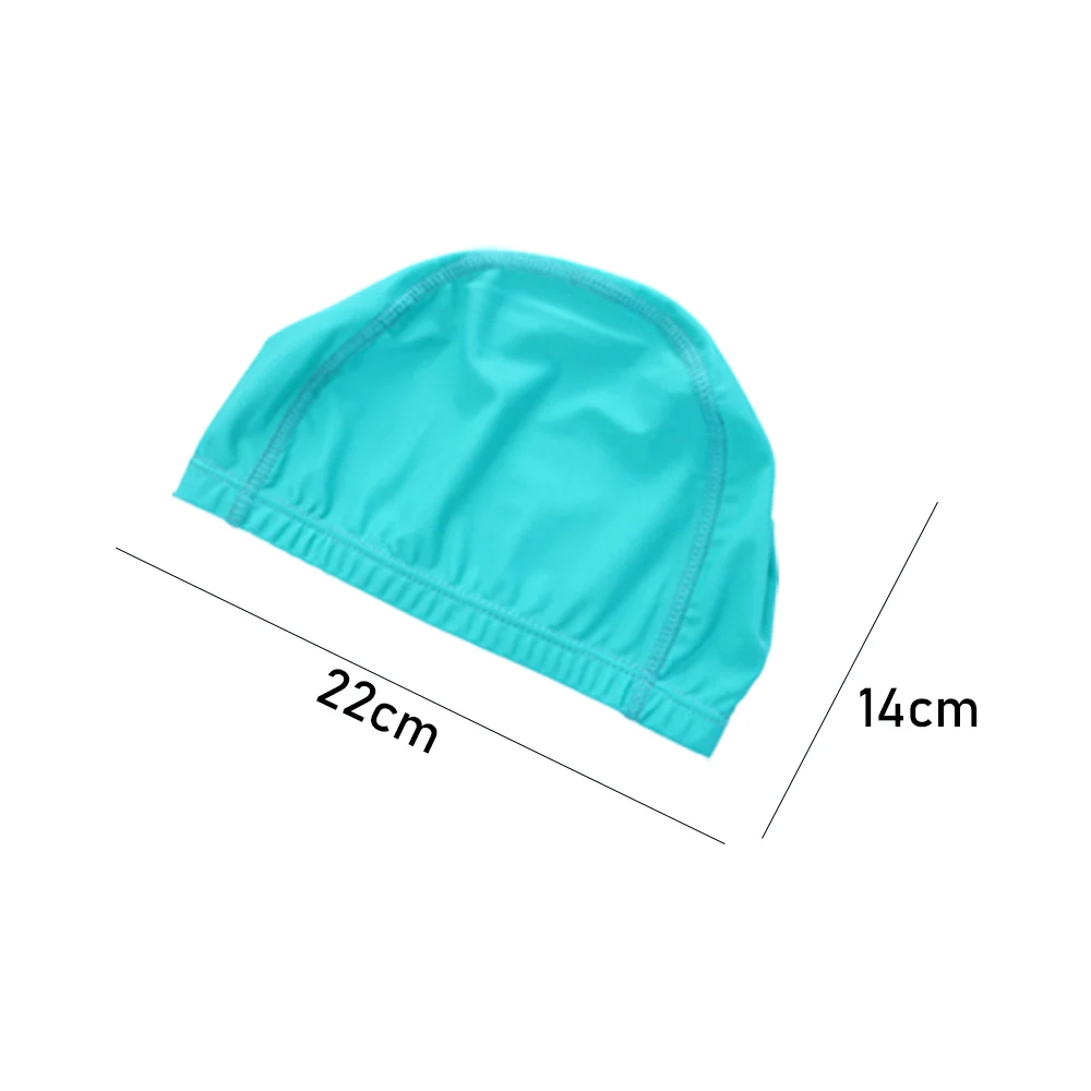 Swimming Caps For Men Women Elastic Nylon Ear Protection Long Hair Swimming Pool Hat Ultrathin Bathing Caps 6