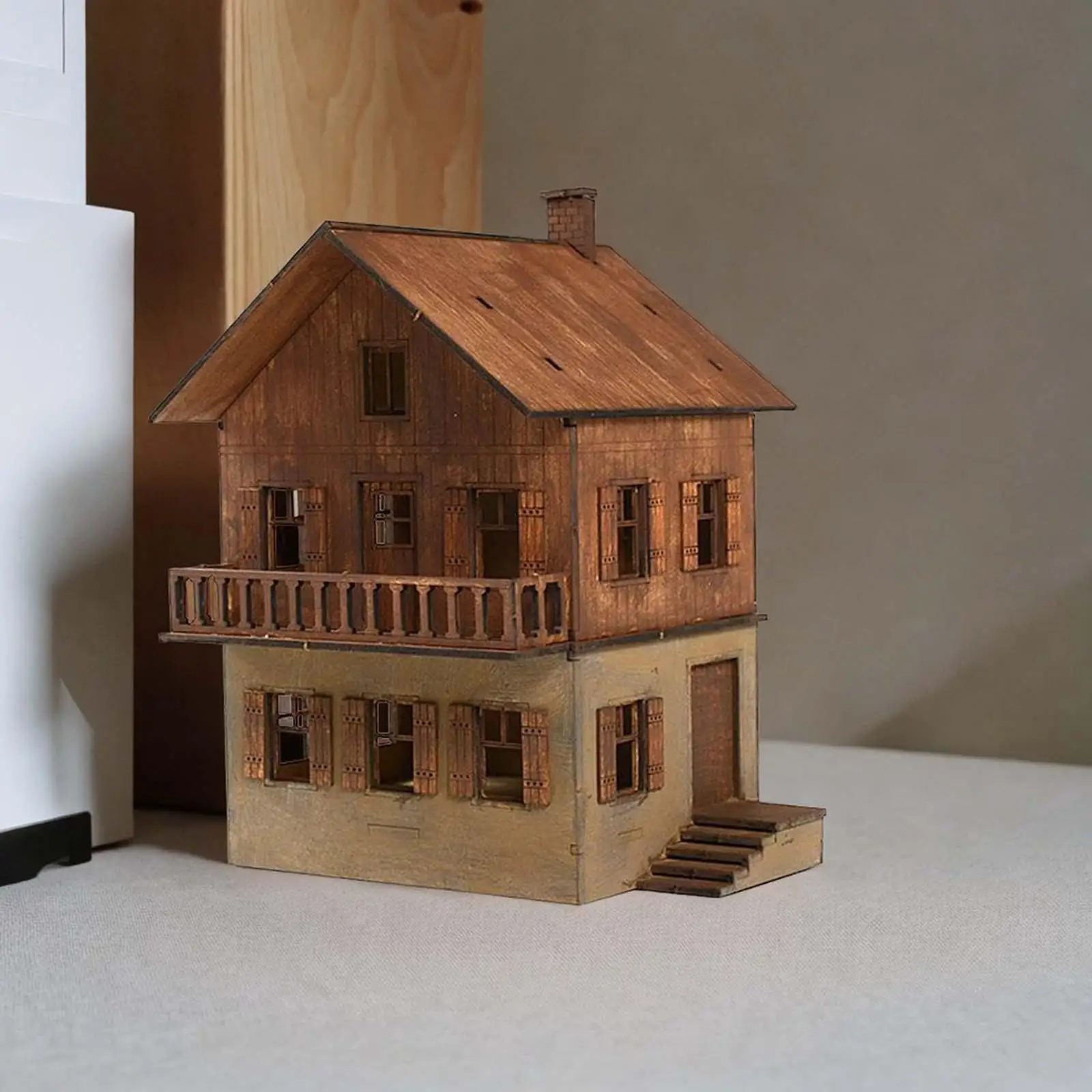 1/72 Miniature House Model Kit