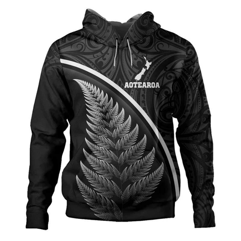 thumbnail image 1 of Sudadera con capucha con estampado de Kia Ora Silver Ferns de rugby de Nueva Zelanda, bandera Y2k, novedad, sudaderas con capucha y sudaderas, sudaderas con capucha para hombres, ropa tipo pulóver, 1 of 5