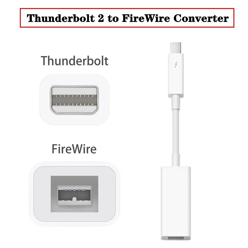 Apple Thunderbolt - FireWire 800 アダプター Thunderbolt