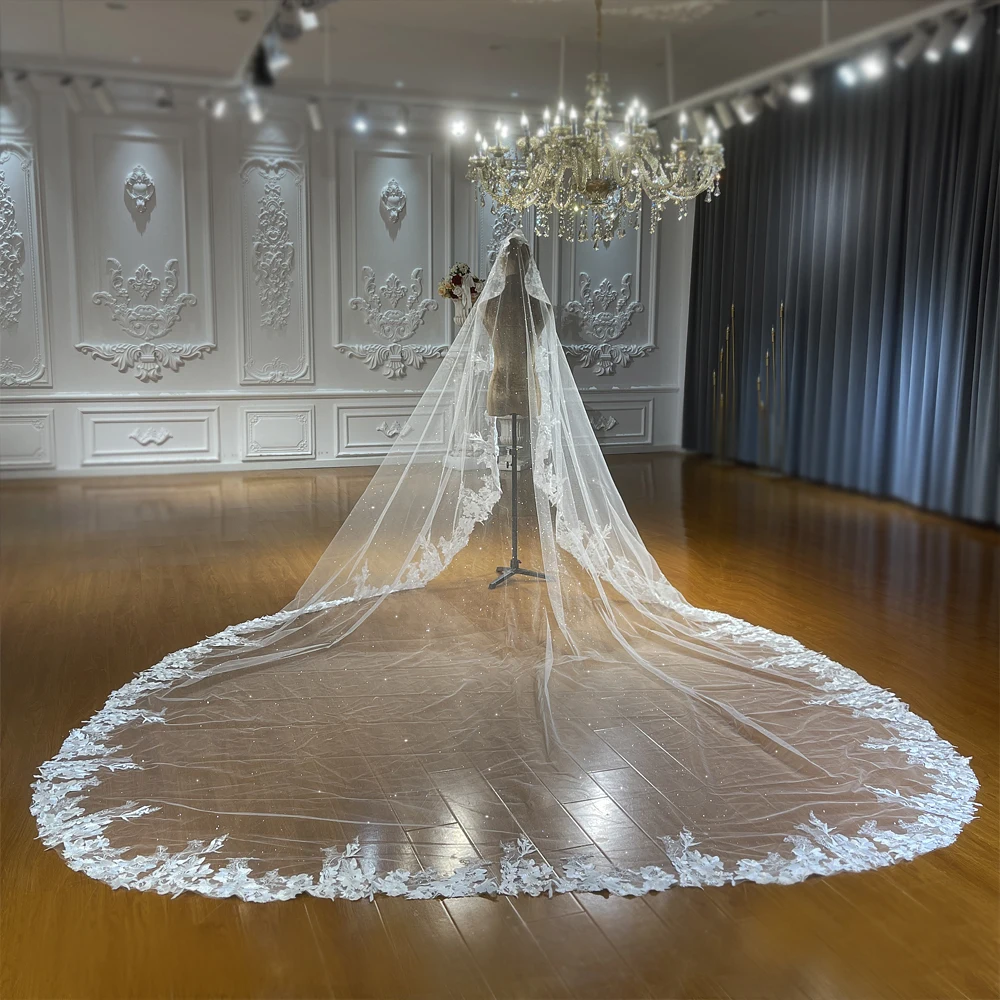 Bridal Wedding Dress Long Tail Luxury Super Fairy Wedding Veil