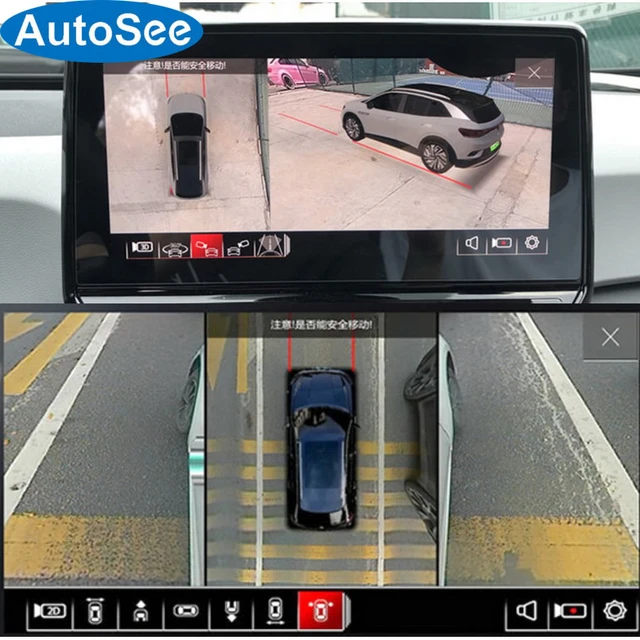 Ajuste oem monitor original para honda crv civic accord carro câmera de 360  graus aves olho vista panorâmica avms estacionamento invertendo sistema -  AliExpress