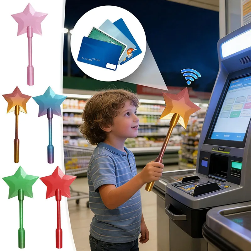Magic-Themed Contactless Tap-to-Pay Card Holder Gift