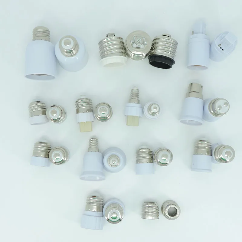 Lamp Base LED light Bulb Holder Converter AC Socket Adapter E27 GU10 G9 E12 B22 MR16 to E27 E40 E14