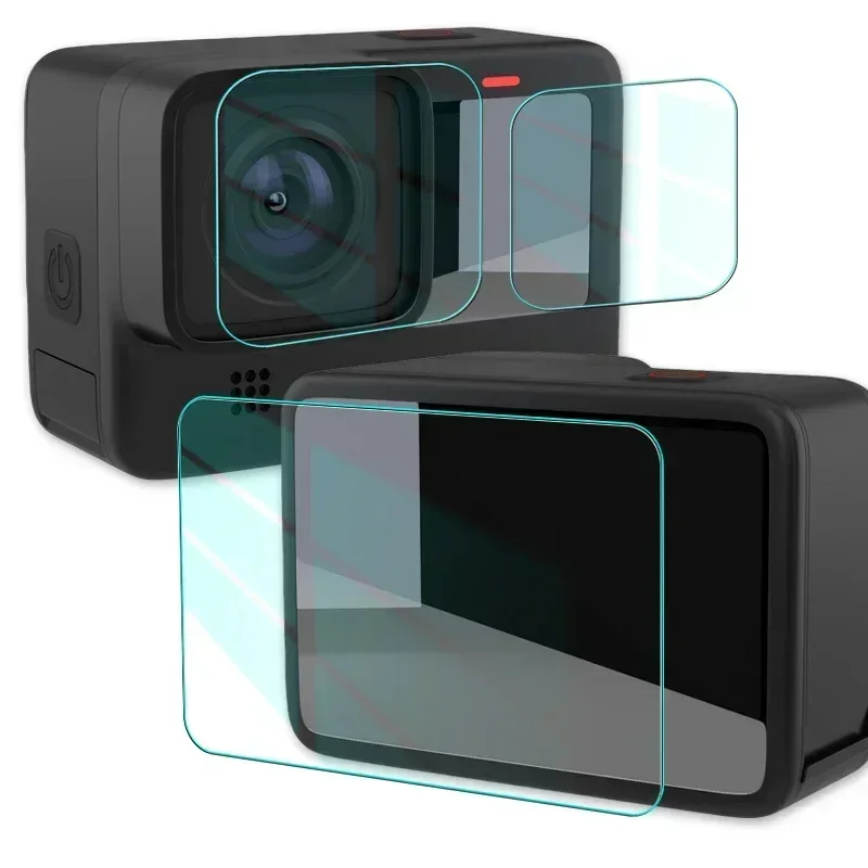 Ensemble de 15 accessoires GoPro Hero 13/12/11/10 rouges, incluant vis et sangles, sur fond blanc.