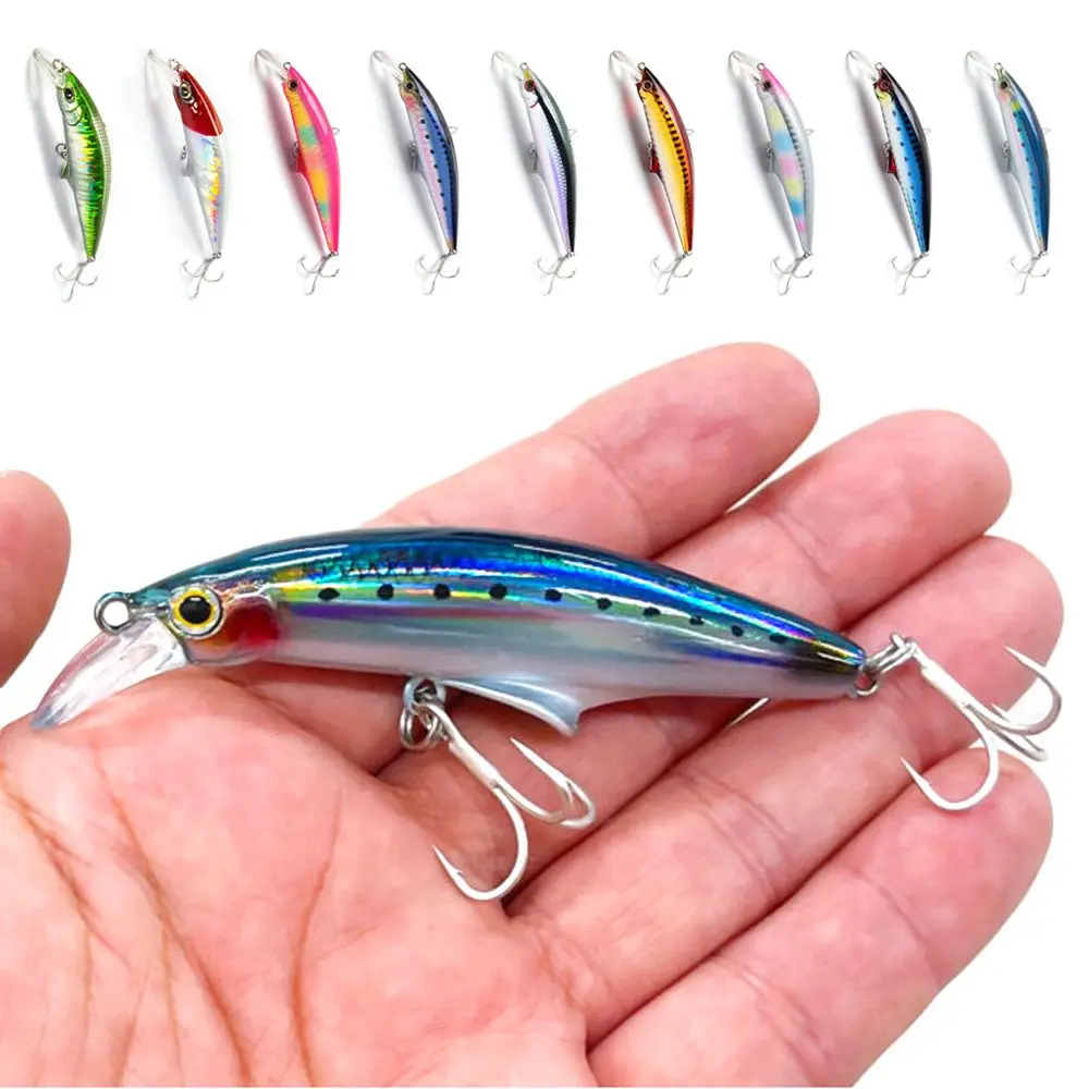 

VMC Treble Hook Pencil Fishing Lure New Leurre Peche Isca Artificial Lures Fishing Wobblers Whopper Sinking Lure Fishing