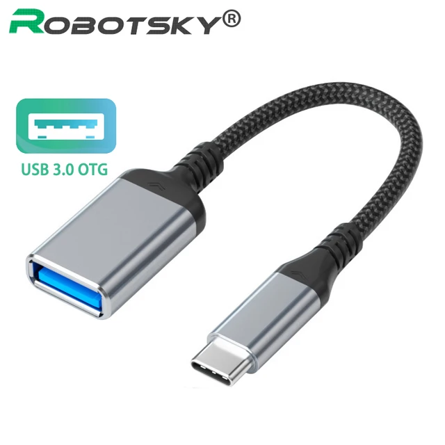 Type C Male Usb 3.0 Female Adapters  Otg Cable Type C Female - Pc Hardware  Cables & Adapters - Aliexpress