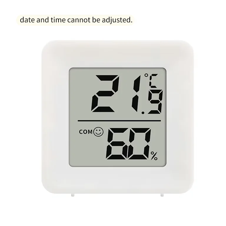 Enhanced Wall-Mounted Digital Indoor Thermometer with Temperature Alert