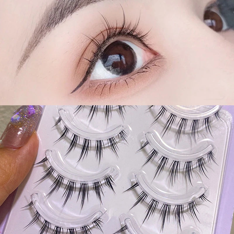 Natural False Eyelashes Cos Little Devil Japanese Eyelashes Handmade