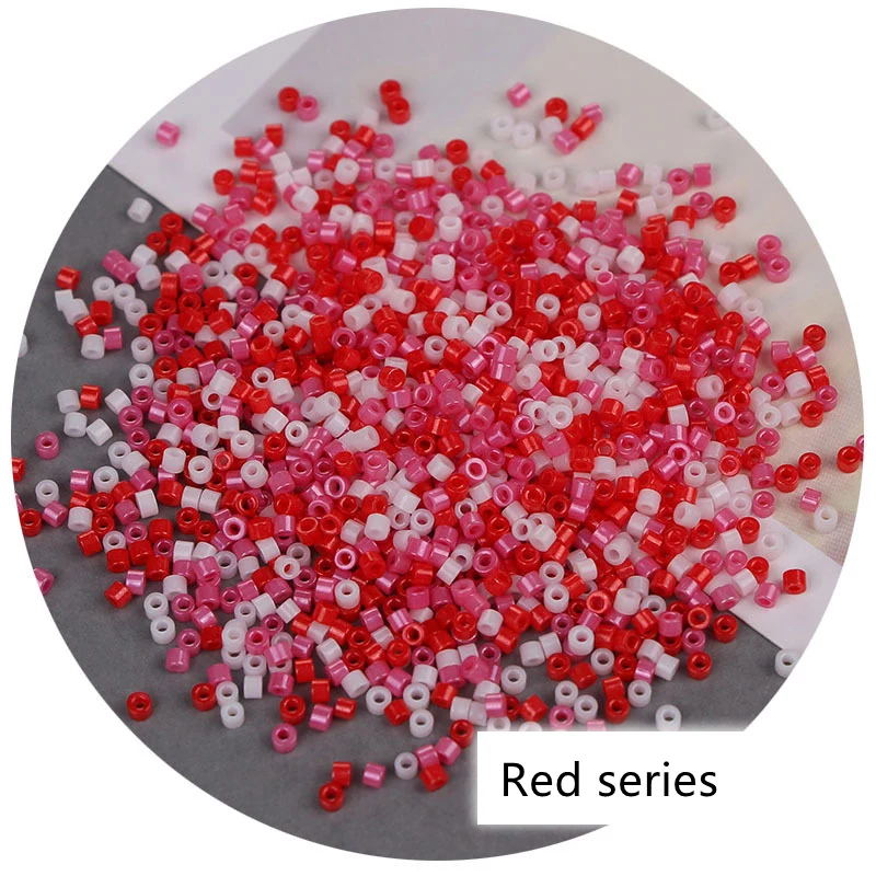 1200 stücke 2mm Mini Glas Perlen 12/0 Uniform Lose Spacer Perlen Für Hand DIY Schmuck Machen Zubehör – Detail 16