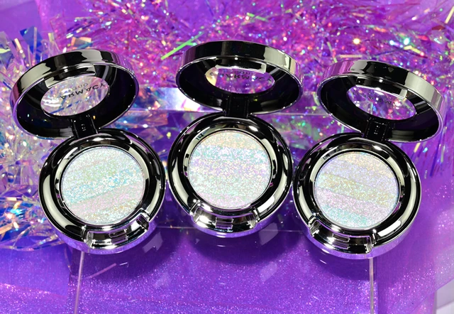 Rainbow Duo Chrome Highlighter Eye Shadow Makeup 18
