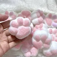 Mochi Taba Squishy NEW Fidget Toy Mini Kawaii Plush Cat Paw Silicone Small Cat Paw Cute Pink Cat Foot 1