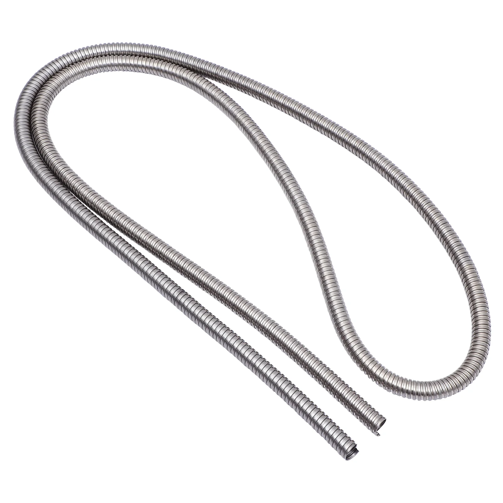 

Metal Hose Cord Stainless Steel Metal Threaded Hose Wire Cable Spiral Wrap Wire Protector Office Home Marine