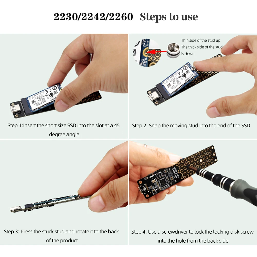 NGFF M.2 to USB3.1 CŸ , JMS580 Ĩ, M.2NGFF ָ Ʈ ũ SSD to USB  , 2230, 2242, 2260/2280  SSD