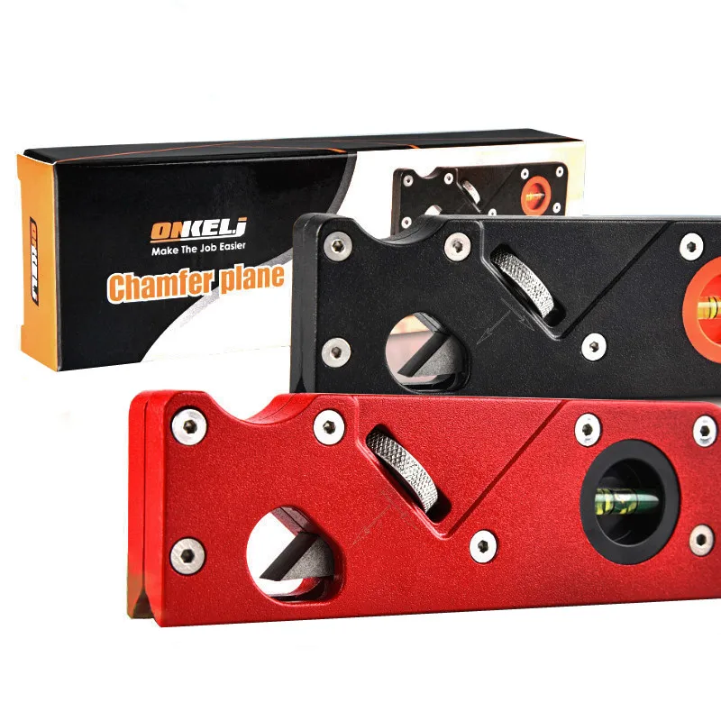 طائرة زاوية سكين حافة خشبية يدوية 45 درجة شطبة الشطب والتشذيب أدوات النجارة