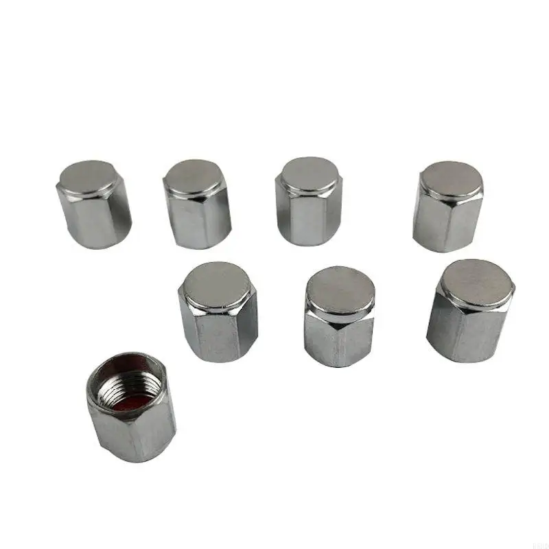 B5XD 8Pcs Car Styling Alloy Sport Car Tire for Valve Caps Wheel Tires Tire Stem Air C