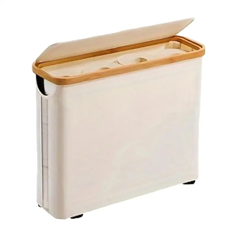 Hot Selling-Toilet Paper Storage Basket With Lid Large Capacity Breathable Collapsibles Design Toilet Paper Holder Dispenser,Toi