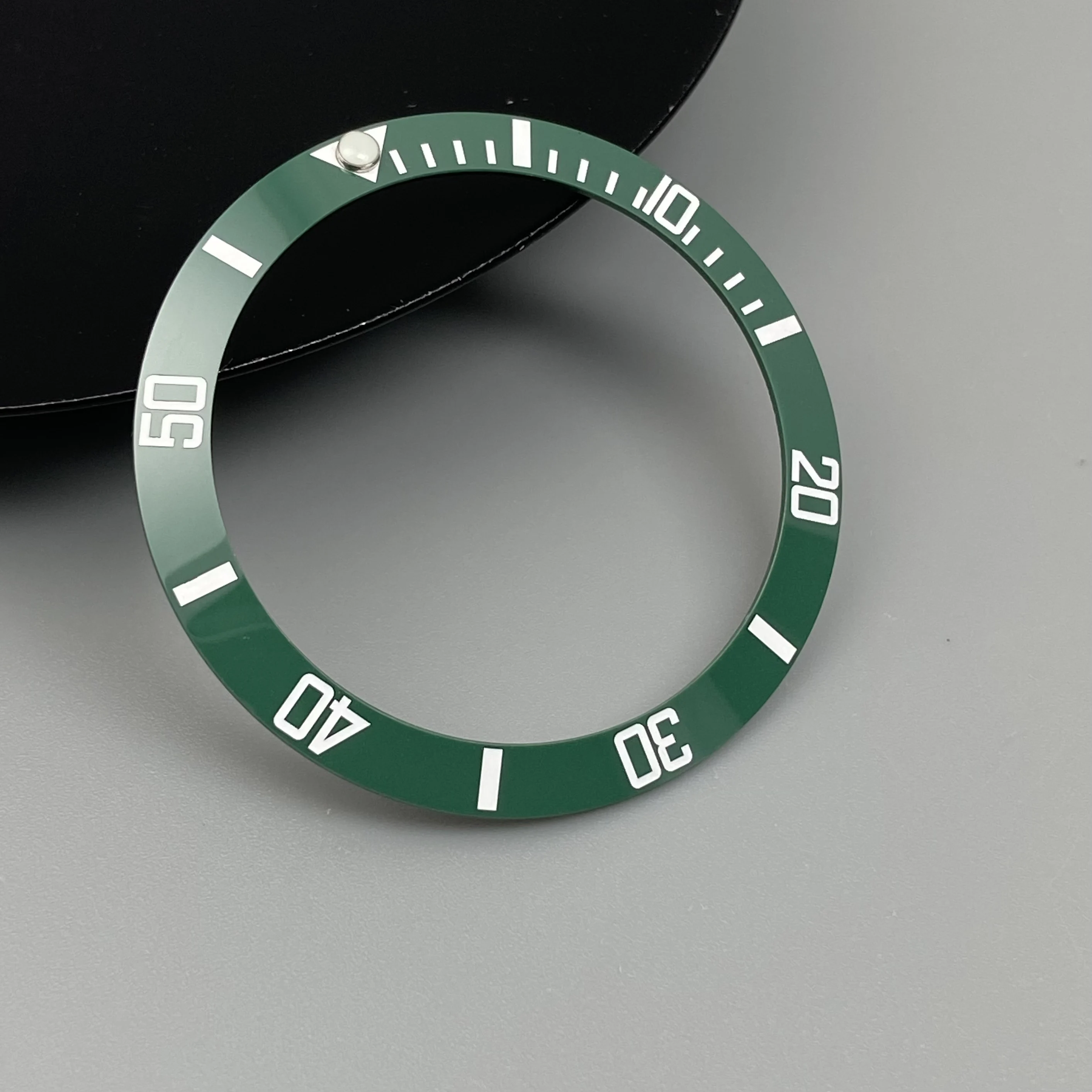 Ceramic & Aluminum Bezel GMT Diving Watch Insert for 40mm Watch Case Replacement