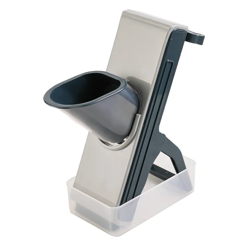Vegetable Meat Cutter Carrot Potato Slicing Dicing Labor Saving Grinding Machine Kitchen Gadget Vegetable Cutter with Container