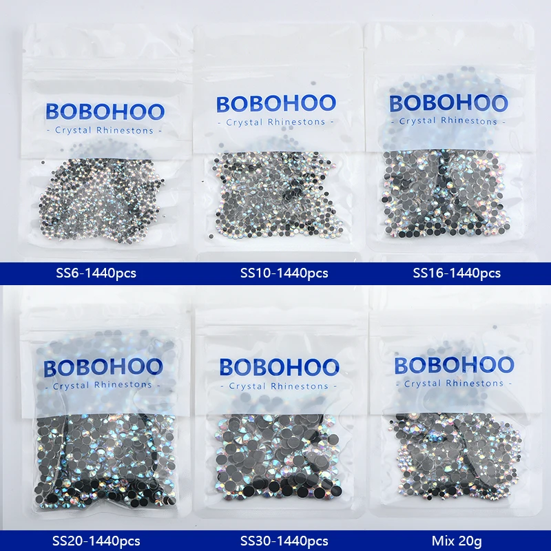 Premium HotFix Crystal Rhinestones for Garment Embellishment
