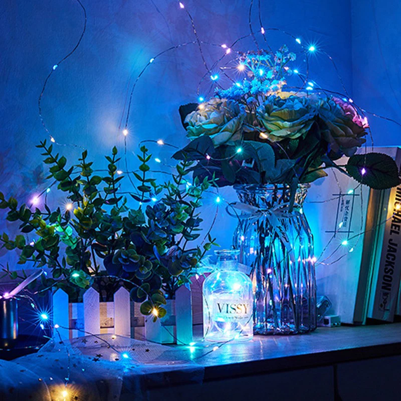 Christmas Casual Cute Solid Color Pc Indoor Party Festival String Lights display picture 4