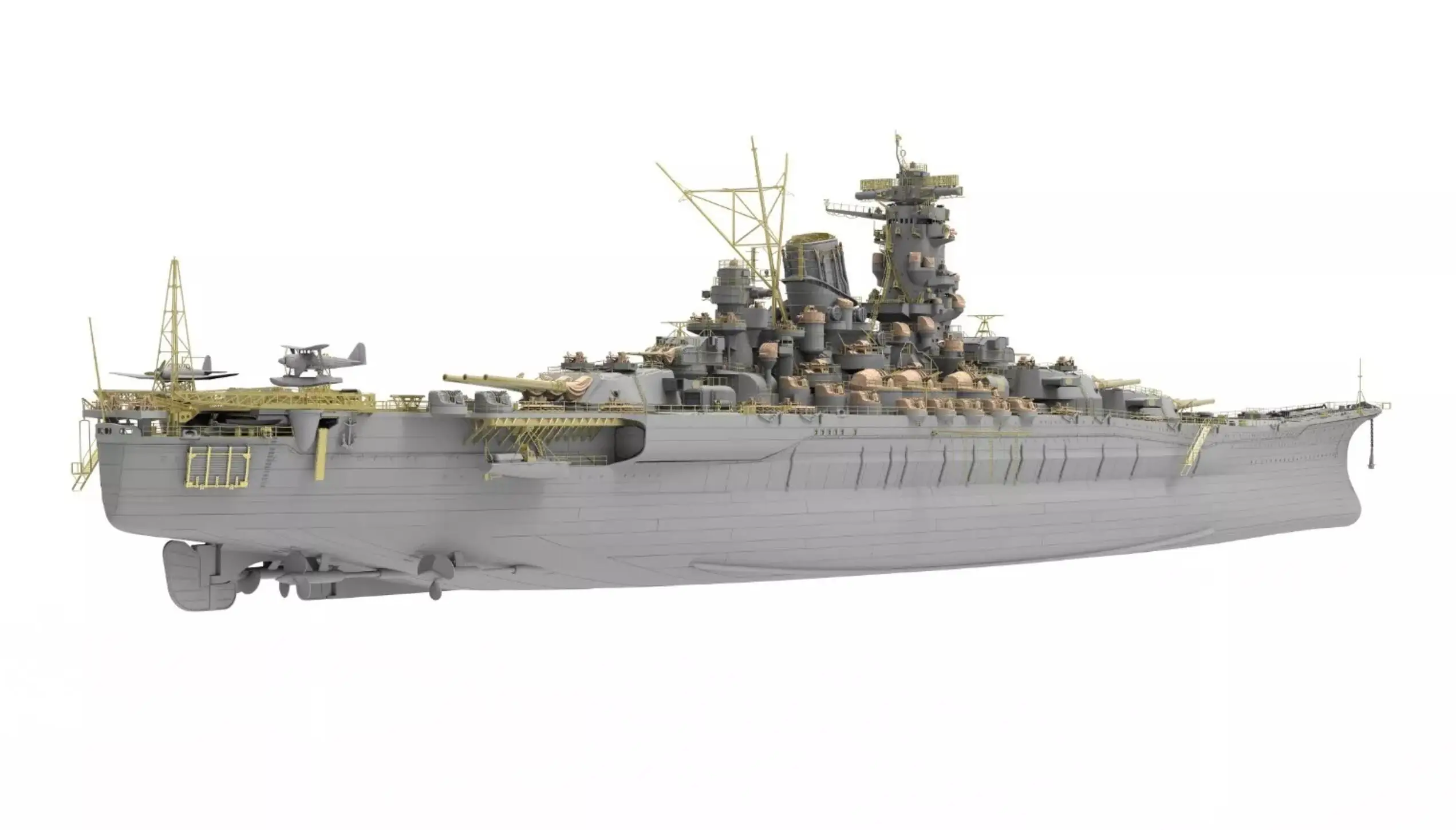 ベリーファイア 1/350 日本海軍 大和戦艦 デラックスキット