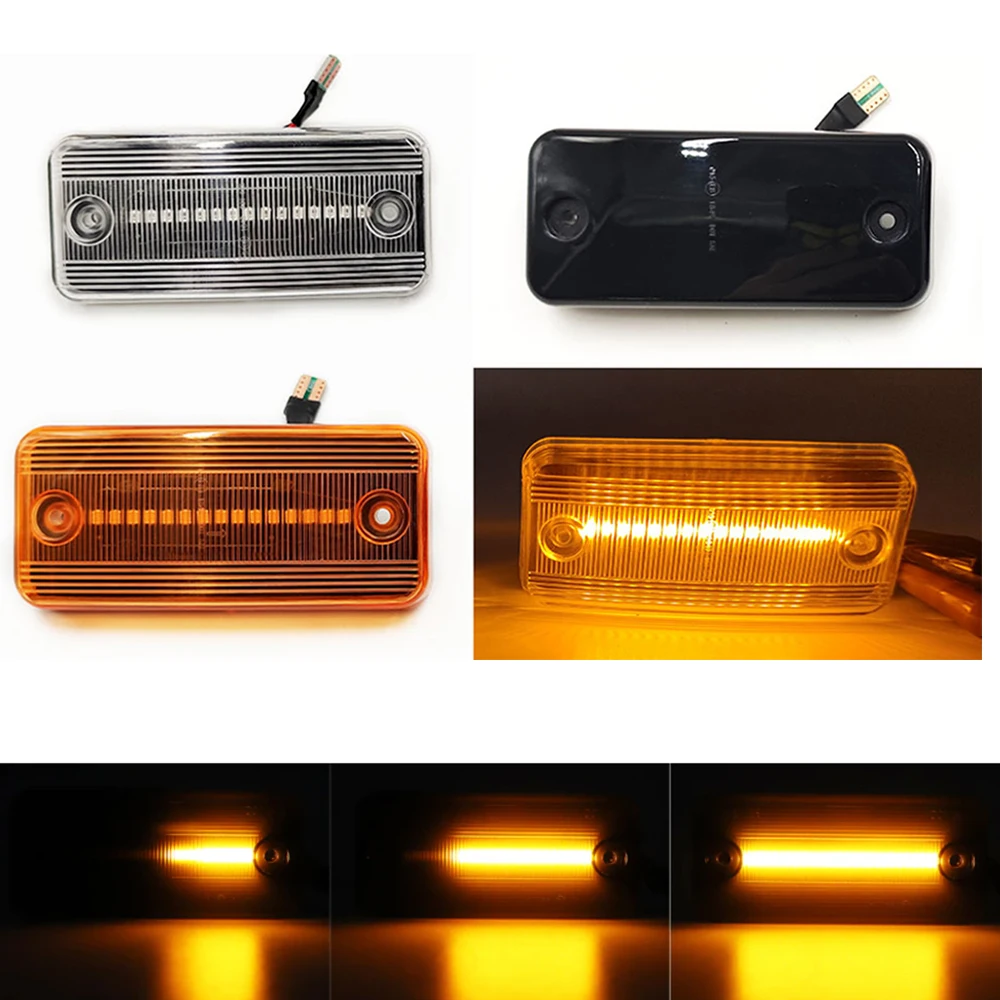 Car Led Side Marker Light Led Lampeggiante Indicatore Di Direzione Per Iveco Fiat Ducato Citroen Relay Peugeot Boxer Renault Volvo Truck