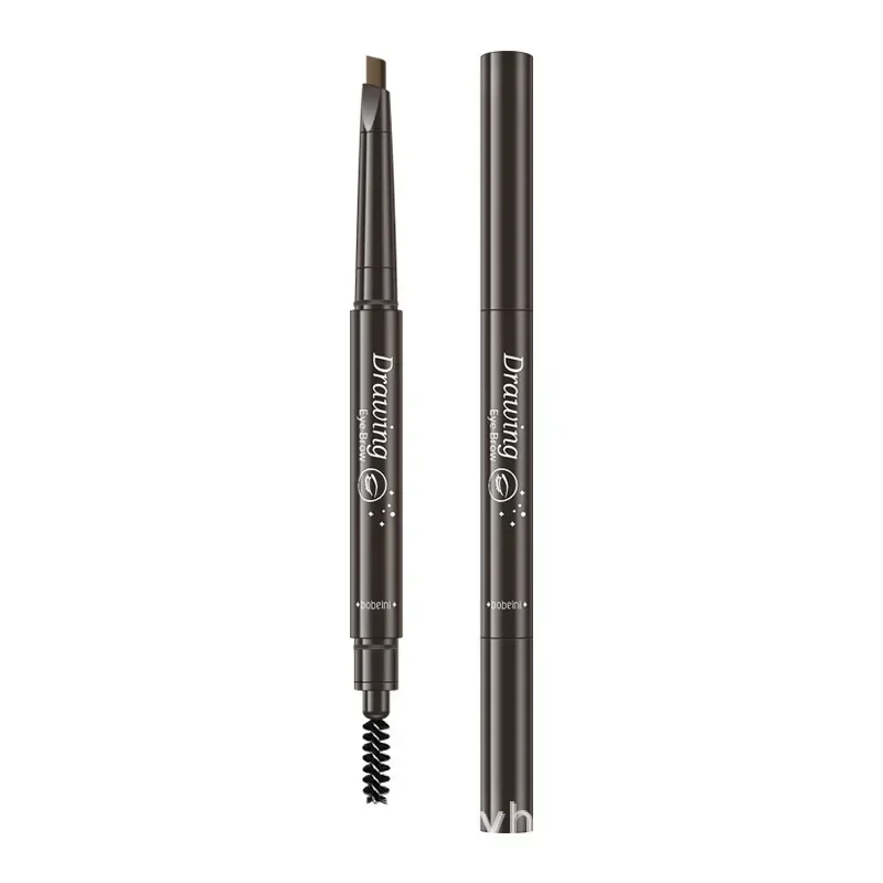Double Head Eyebrow Enhancers Pencil Tattoo Waterproof Long Lasting Professional Brow Pen With Eyebrow Brush Natural Eye Makeup 6