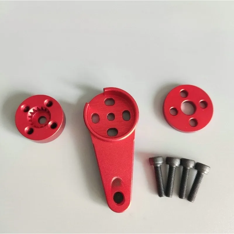 Bras de servo en métal avec micro-réglage pour CROSSRC EMO XX XXL, comparé à une pièce d'origine