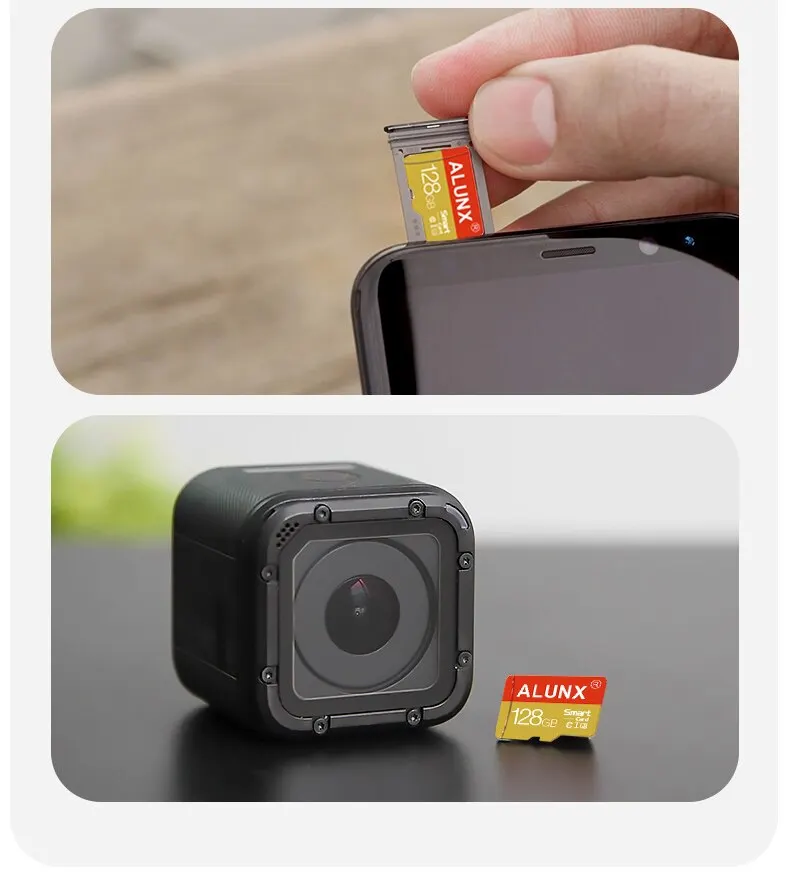 100% ALUNX ũ TF SD ī, Ŭ 10  ޴ UAV  ī, 16GB, 8G ޸ ī ÷, 64GB, 128GB, 32GB