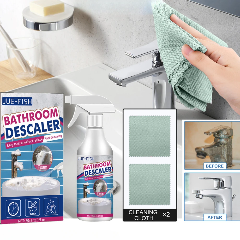 

Bathroom Cleaner Stainless Steel Wash Basin Stain Remover Shower Room Bathtub Glass Scale Cleaner Cleaning Bathroom