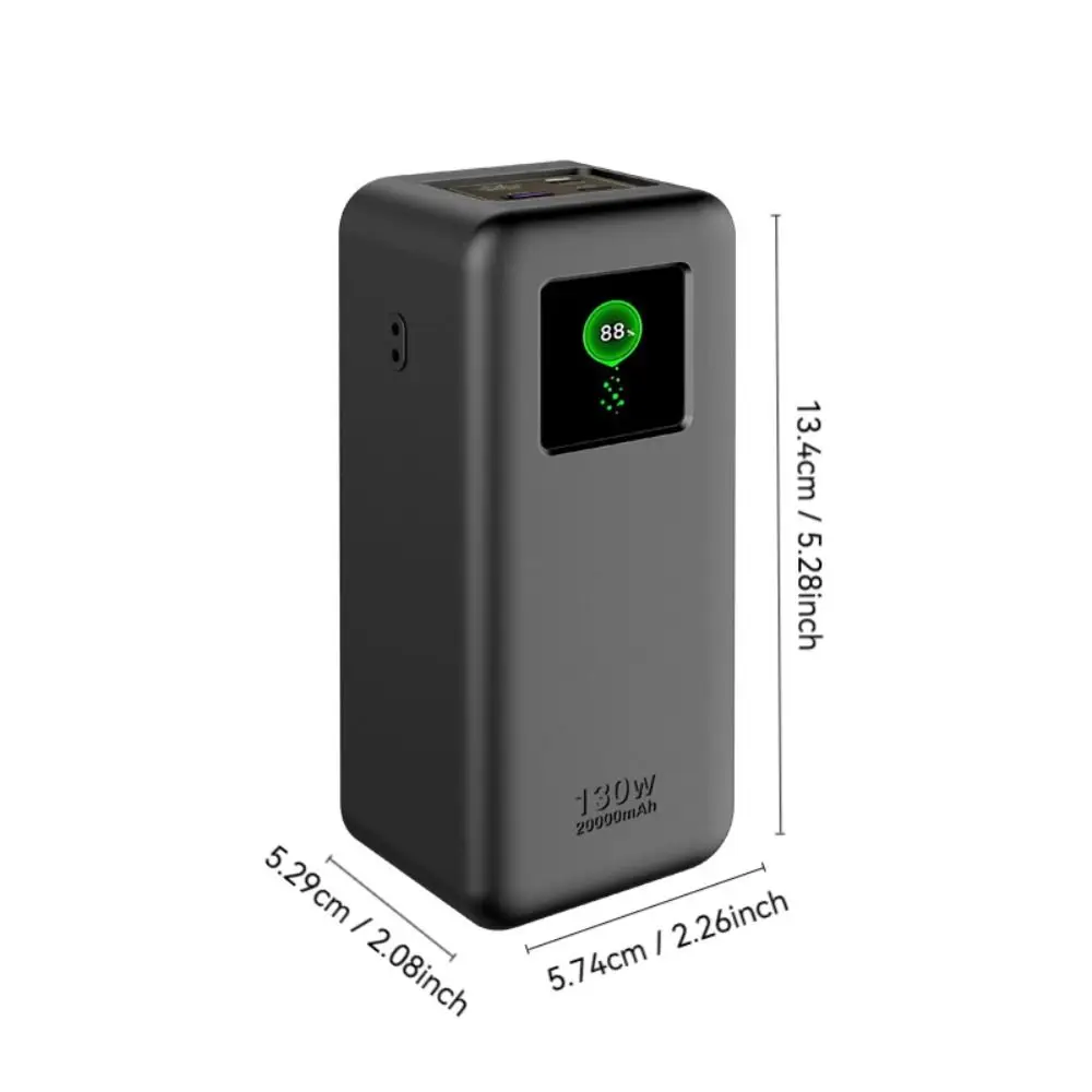 UGREEN Nexode Power Bank 20000mAh 130W 용 소프트 휴대용 핸들 방진 보호 케이스가있는 충격 방지 실리콘 케이스