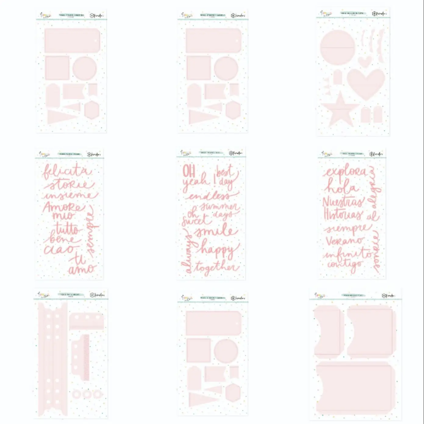 2023 New Metal Cutting Mold Irregular shape Spanish Decoration