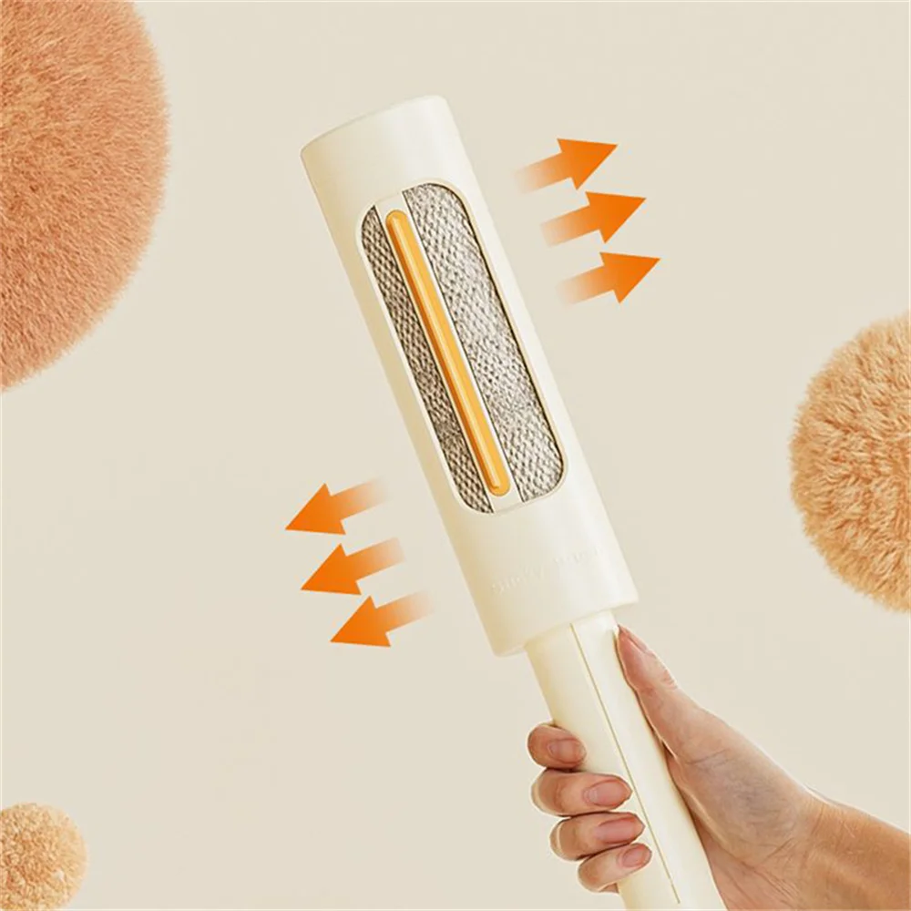 

Щетка для удаления шерсти домашних животных, ролик для удаления шерсти собак, кошек, моющийся двусторонний электростатический портативный стикер от пыли для путешествий