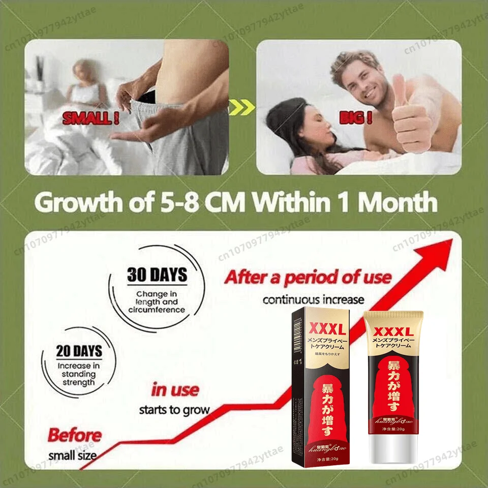 Penis Enlargement Ointment increases XXXL size for erectile man thickening growth Massage gel aphrodisiac cream for man repairing penis enlargement gel
