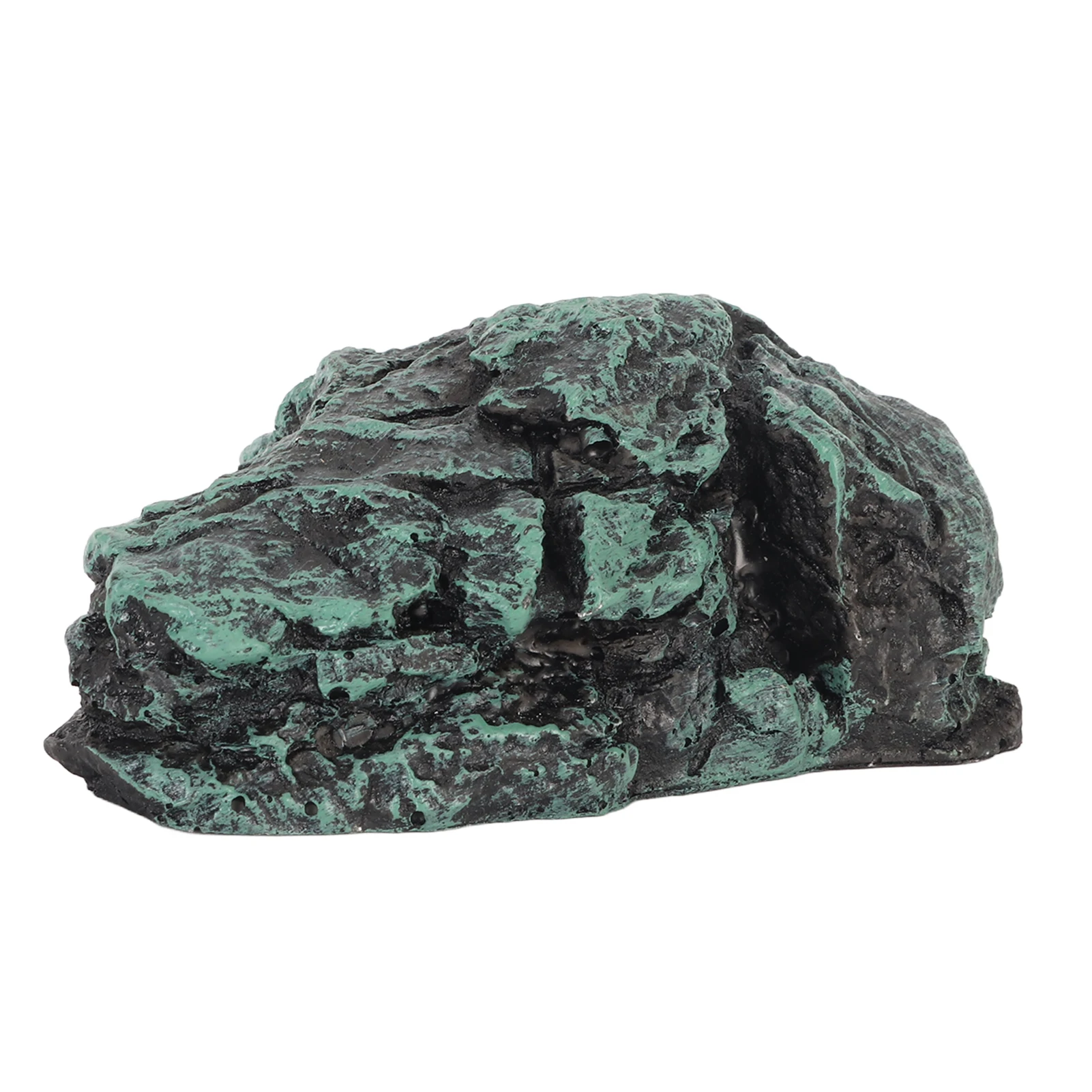 Reptile Rock Hide Cave Simulation Realistic Safe Comfortable Resin Rock Hideout for Terrarium Decoration 5