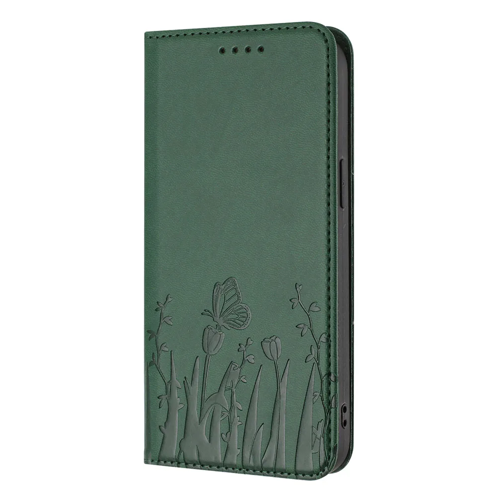 Magnetic Flip Leather Wallet Phone Case - Premium Back Cover