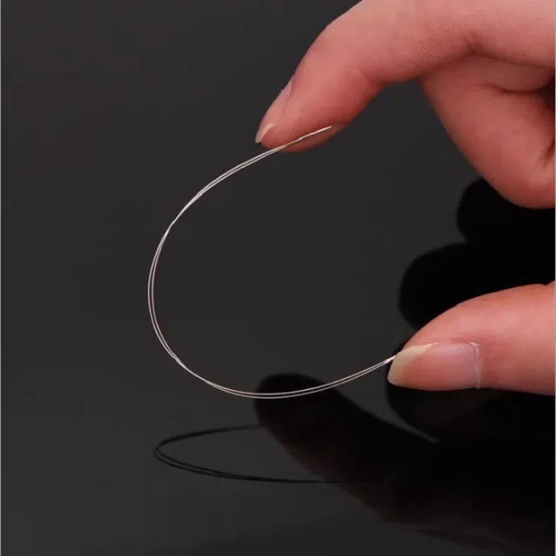 DIY Open Beaded Needle Curve Jewelry Lead Pin Set Bracelet Necklace Making Tools Handmade Bead Threading Needles Equipments