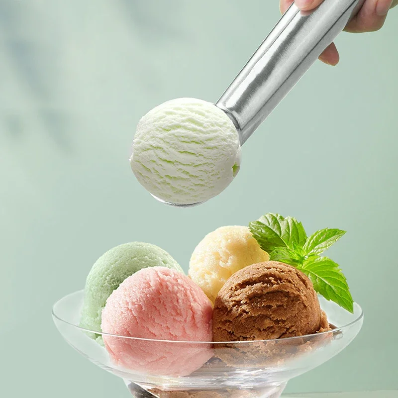 Ice Cream Scoops Ice Cream Spoon Digger Fruit Balls Cookie Spoons Yogurt Sorbet Scooper Home Kitchen Alloy Gadgets Accessories ice cream scoop