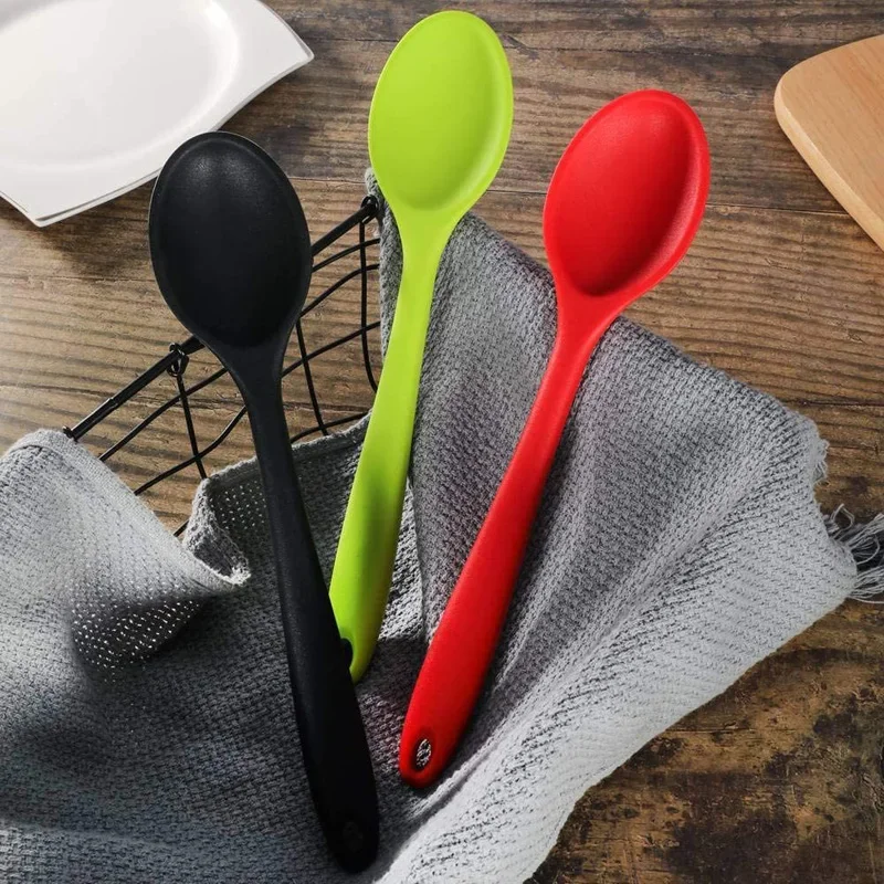 Cuchara grande de silicona para cocina
