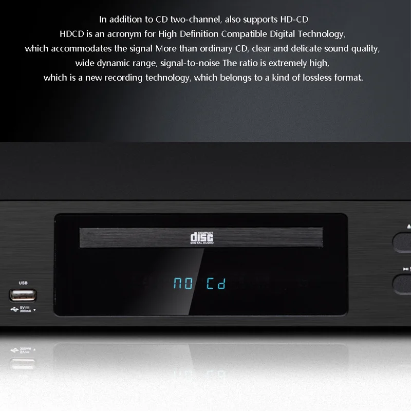 하이엔드 CD 플레이어, 홈 오디오 고화질 플레이어, HIFI 비파괴 녹음 플레이어, 디지털 광섬유 동축