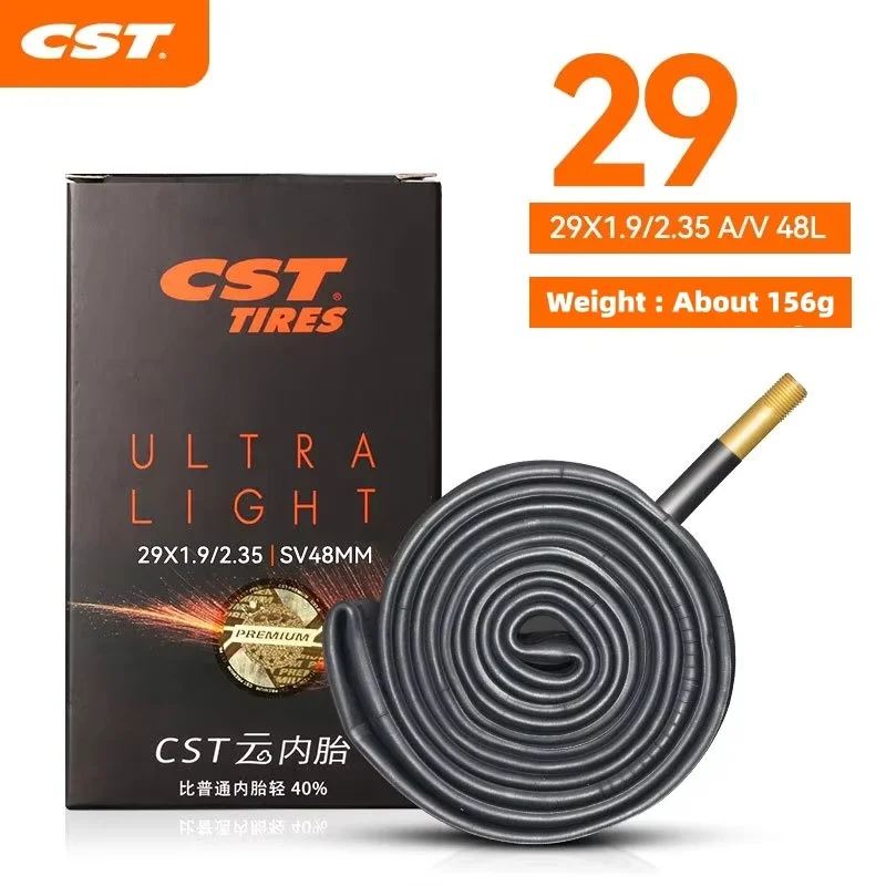 CST 26 27,5 29 ULTRA LEICHTER MTB Fahrradschlauch, 26 27,5 29x1,9-2,35 Zoll Mountainbike-Reifenschläuche – Detail 14