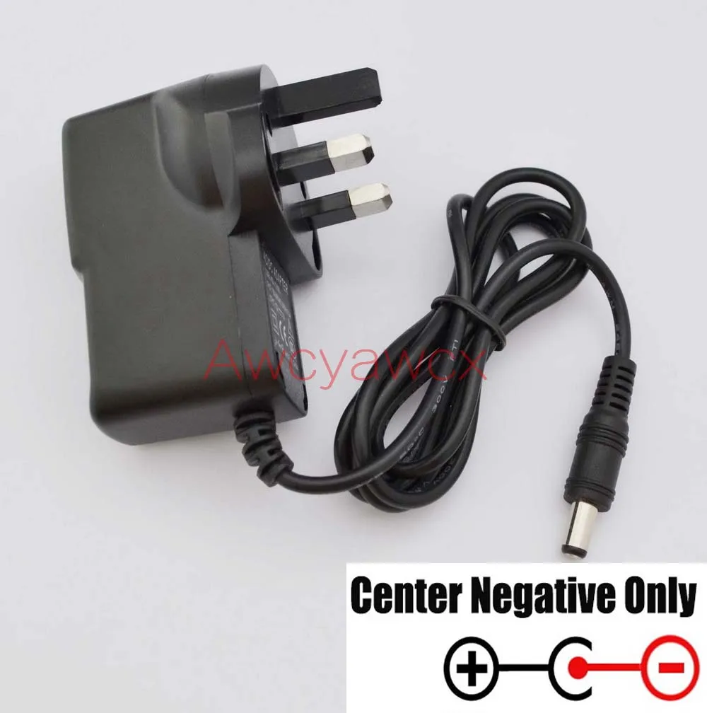 Power Supply Adapter 1PCS AC/DC 12V 1A Switching Reverse Polarity Negative Inside US plug 5.5mm x 2.1-2.5mm