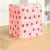 Large Capacity Clothing Storage Bag Portable Clothing Quilt Storage Bag Bedroom Organizer Foldable Dust-Proof Quilt Zipper Bag 2