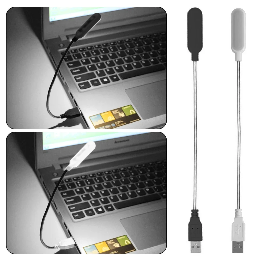 USB Flexible Light Keyboard Lamp Rechargeable Adjustable Hose Night Illumination Plug And Play For PC Computer Desktop Book led light desk lamp night light led desk lamp book light mini night light mini led light