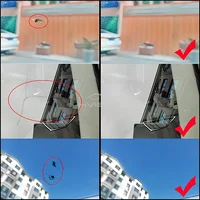 4Pcs Auto Windshield Repair Kit Front Specialize Crack Solution Three Piece Removal Care Accessory Support Glass Liquid Cleaning 2