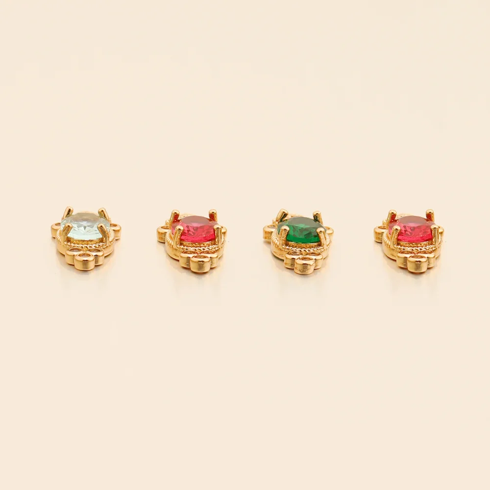 Cordial Design 9*20MM 50Pcs CZ Charms/Hand Made/Flower Shape/DIY Jewelry Making/Jewelry Findings & Components/Rhinestone Pendant 3 Cordial Design 9*20MM 50Pcs CZ Charms/Hand Made/Flower Shape/DIY Jewelry Making/Jewelry Findings & Components/Rhinestone Pendant - cordial