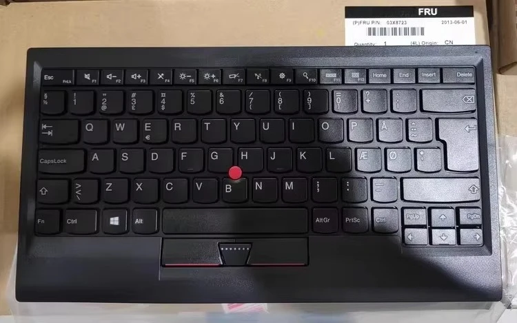 USB Small Red Dot Wired Keyboard For Lenovo Thinkpad 0B47190