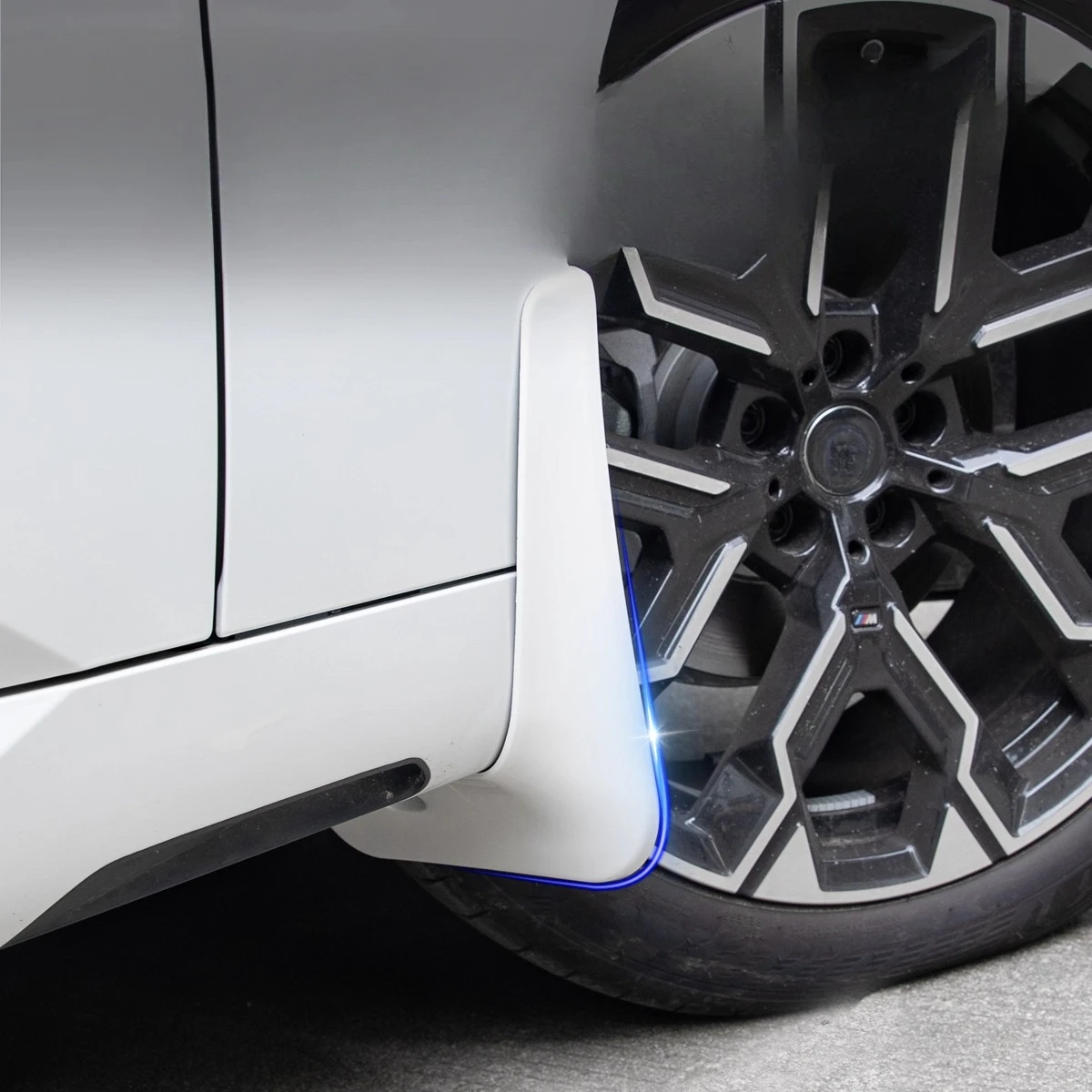 자동차 머드 플랩 스플래시 가드 전면 후면 휠 머드 가드 더러움 방지 머드 플랩 BMW X3 G45 2025 2026 용 외부 액세서리